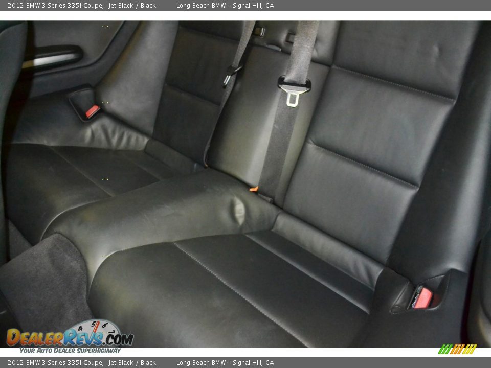 2012 BMW 3 Series 335i Coupe Jet Black / Black Photo #16