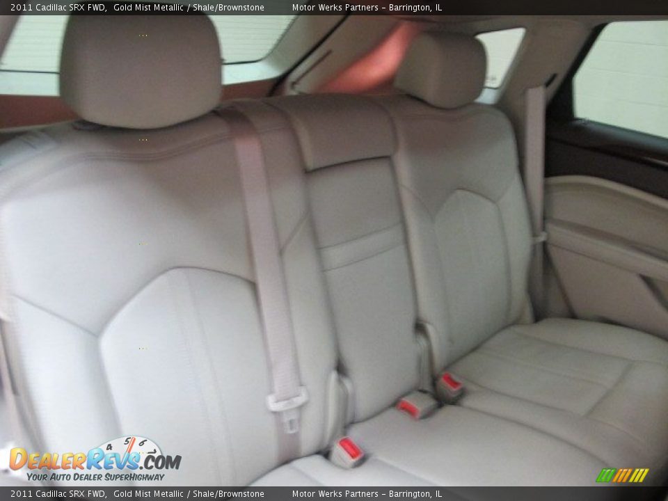 2011 Cadillac SRX FWD Gold Mist Metallic / Shale/Brownstone Photo #21
