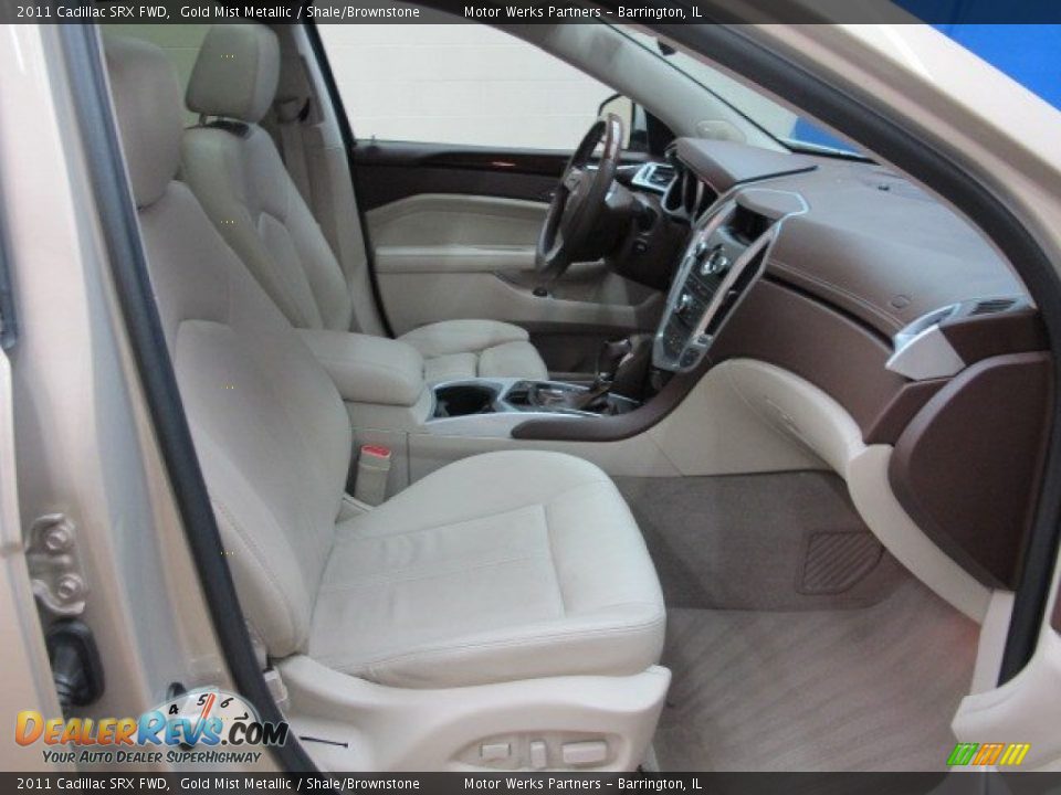 2011 Cadillac SRX FWD Gold Mist Metallic / Shale/Brownstone Photo #22