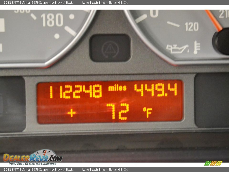 2012 BMW 3 Series 335i Coupe Jet Black / Black Photo #21