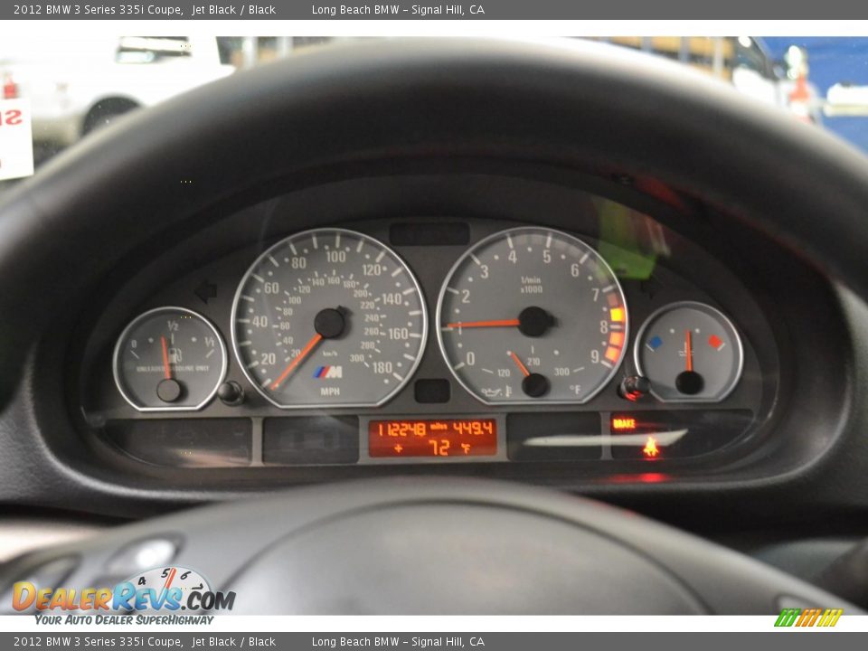 2012 BMW 3 Series 335i Coupe Jet Black / Black Photo #22