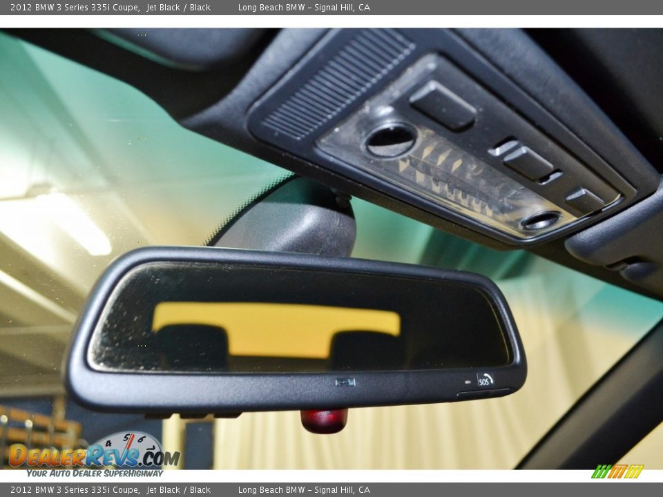 2012 BMW 3 Series 335i Coupe Jet Black / Black Photo #24