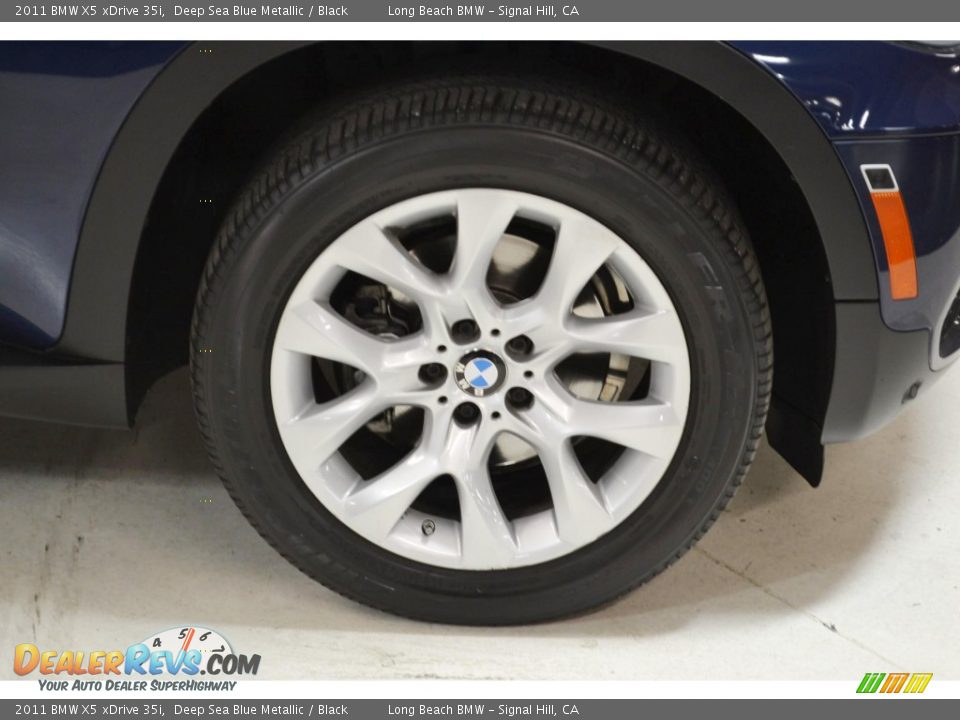 2011 BMW X5 xDrive 35i Deep Sea Blue Metallic / Black Photo #3