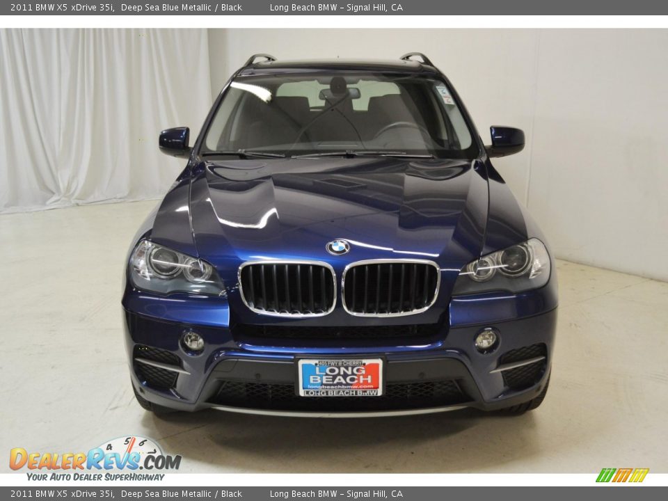 2011 BMW X5 xDrive 35i Deep Sea Blue Metallic / Black Photo #4