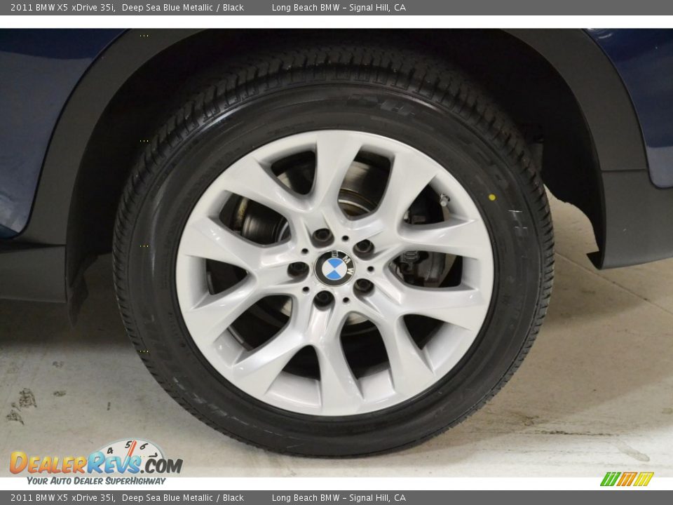 2011 BMW X5 xDrive 35i Deep Sea Blue Metallic / Black Photo #8