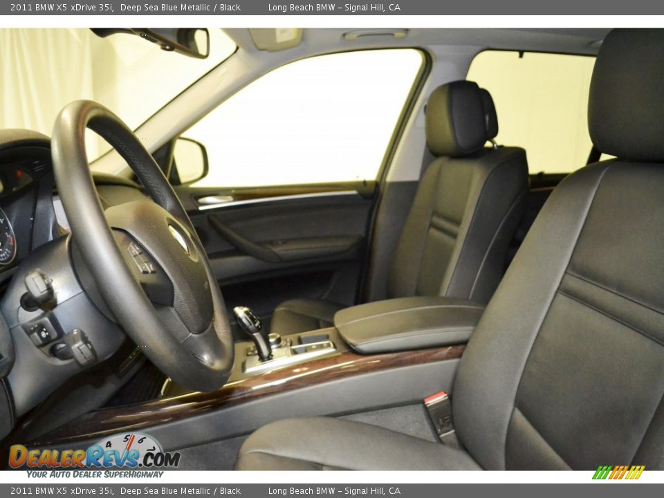 2011 BMW X5 xDrive 35i Deep Sea Blue Metallic / Black Photo #13