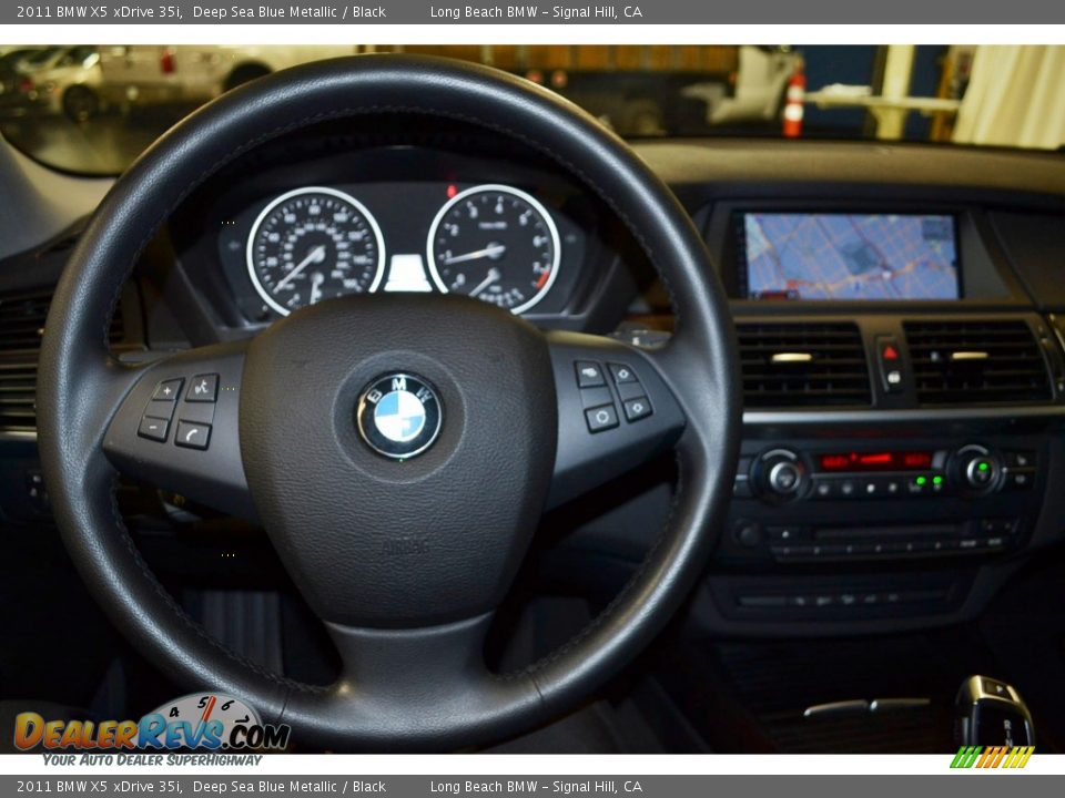 2011 BMW X5 xDrive 35i Deep Sea Blue Metallic / Black Photo #25
