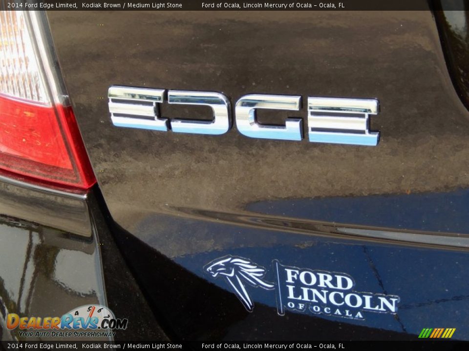 2014 Ford Edge Limited Kodiak Brown / Medium Light Stone Photo #4