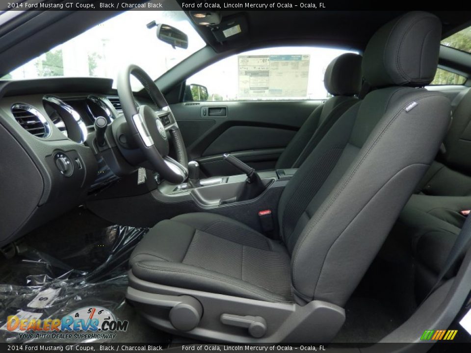 2014 Ford Mustang GT Coupe Black / Charcoal Black Photo #6