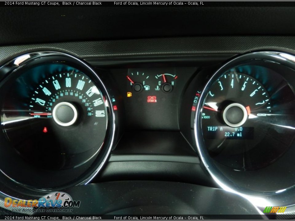 2014 Ford Mustang GT Coupe Gauges Photo #9