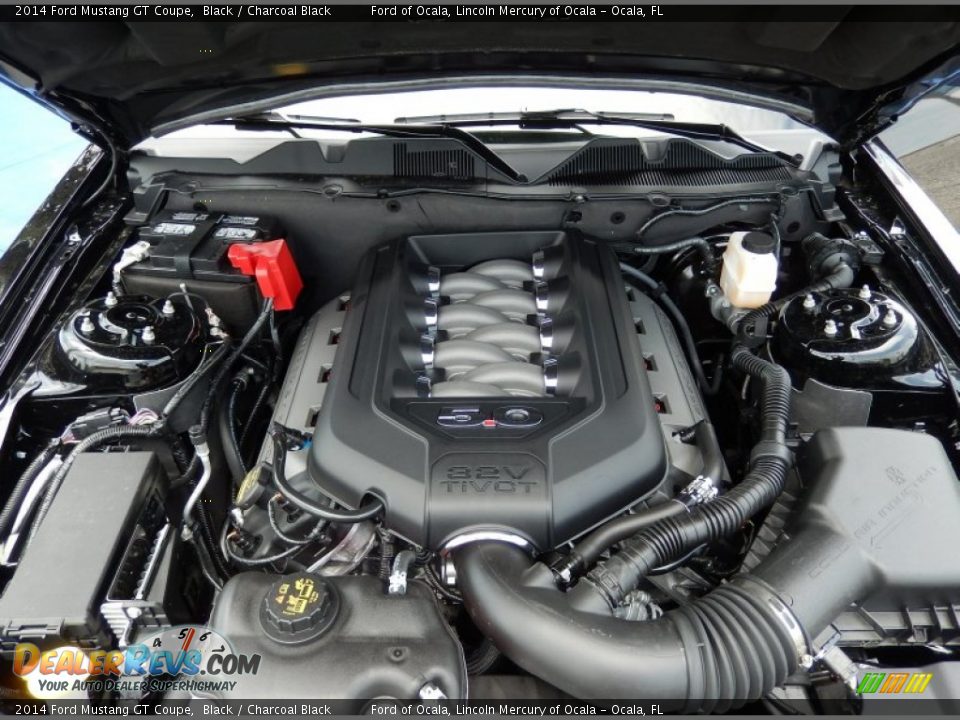 2014 Ford Mustang GT Coupe 5.0 Liter DOHC 32-Valve Ti-VCT V8 Engine Photo #12