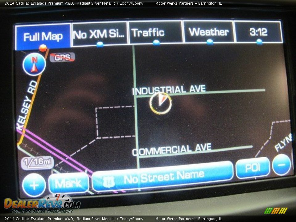 2014 Cadillac Escalade Premium AWD Radiant Silver Metallic / Ebony/Ebony Photo #15