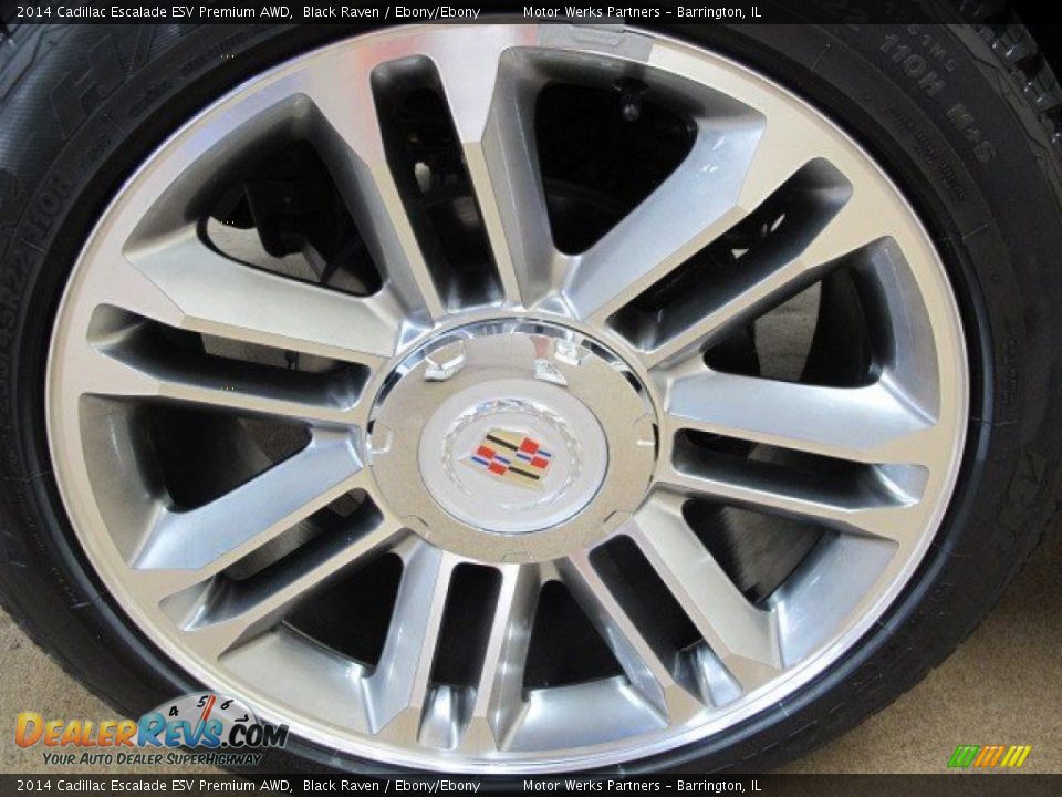 2014 Cadillac Escalade ESV Premium AWD Wheel Photo #9