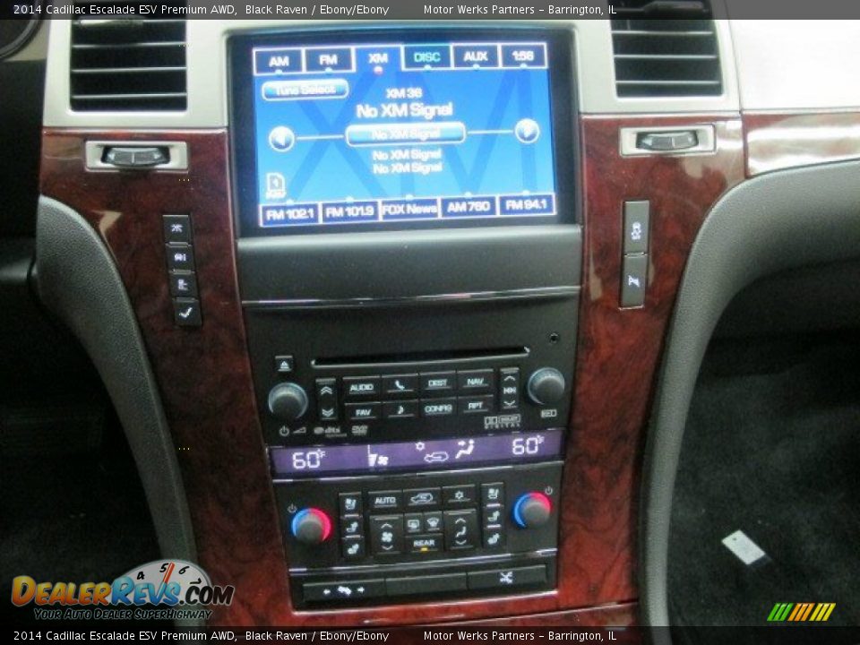 Controls of 2014 Cadillac Escalade ESV Premium AWD Photo #14