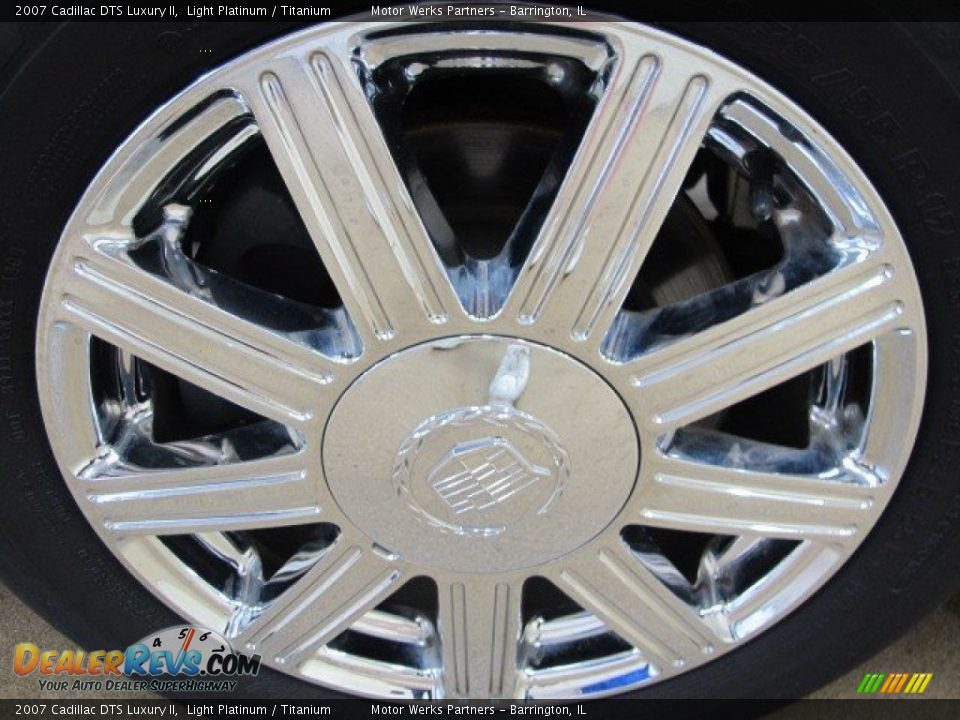 2007 Cadillac DTS Luxury II Light Platinum / Titanium Photo #13