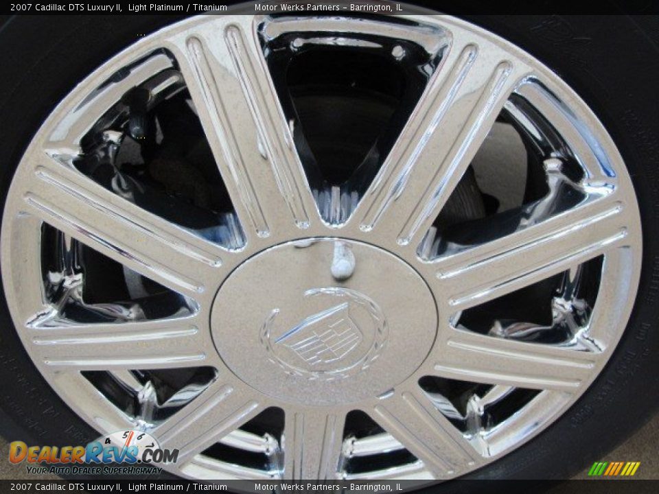 2007 Cadillac DTS Luxury II Light Platinum / Titanium Photo #14