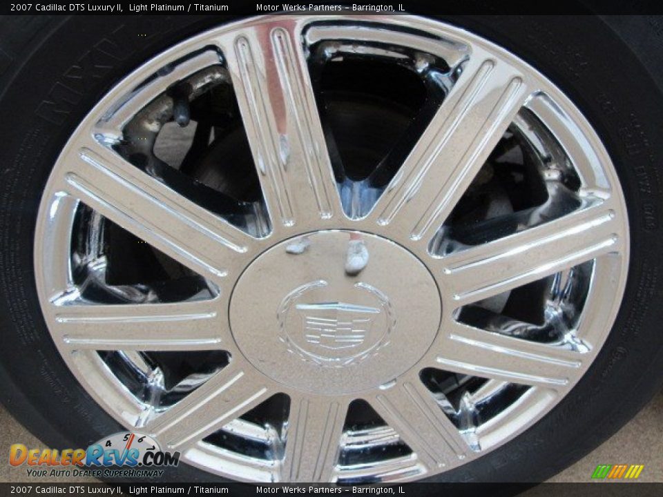 2007 Cadillac DTS Luxury II Light Platinum / Titanium Photo #15