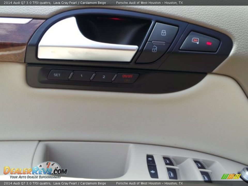2014 Audi Q7 3.0 TFSI quattro Lava Gray Pearl / Cardamom Beige Photo #11