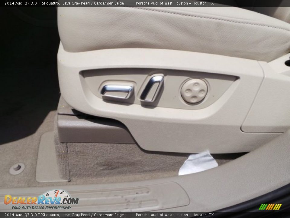 2014 Audi Q7 3.0 TFSI quattro Lava Gray Pearl / Cardamom Beige Photo #15
