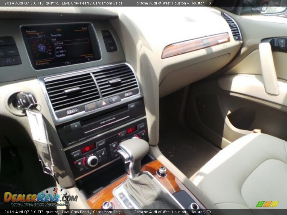 2014 Audi Q7 3.0 TFSI quattro Lava Gray Pearl / Cardamom Beige Photo #16