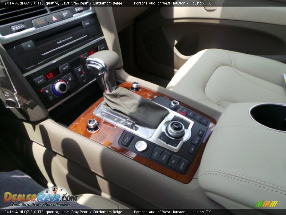 2014 Audi Q7 3.0 TFSI quattro Lava Gray Pearl / Cardamom Beige Photo #17