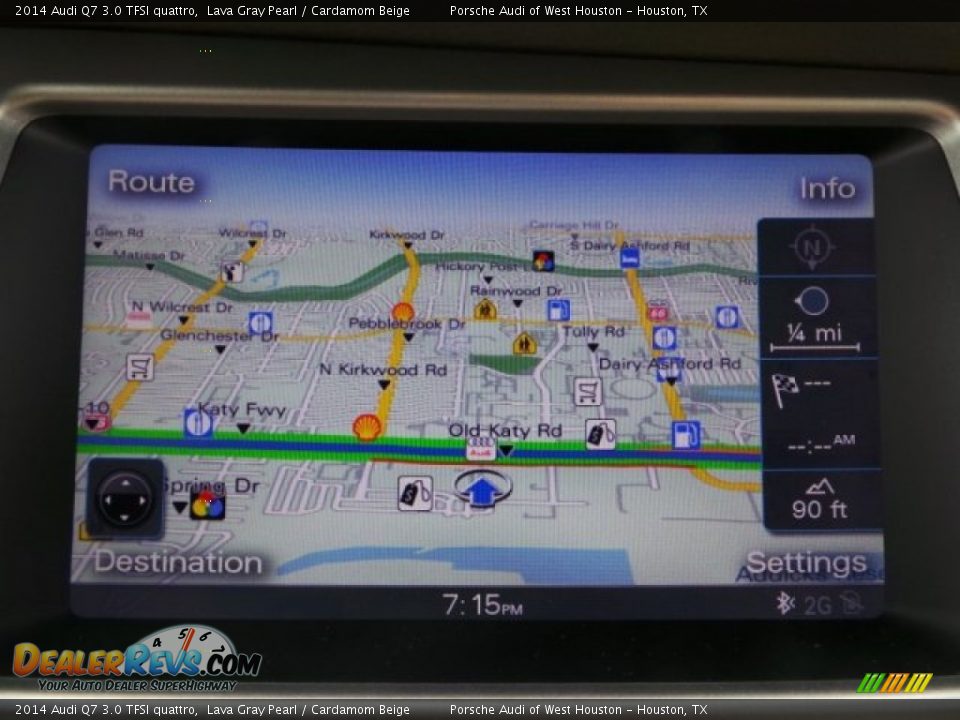 2014 Audi Q7 3.0 TFSI quattro Lava Gray Pearl / Cardamom Beige Photo #21