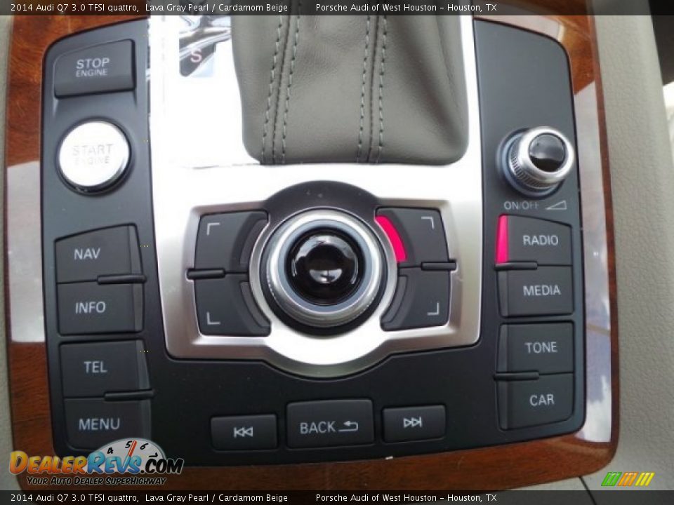 2014 Audi Q7 3.0 TFSI quattro Lava Gray Pearl / Cardamom Beige Photo #25