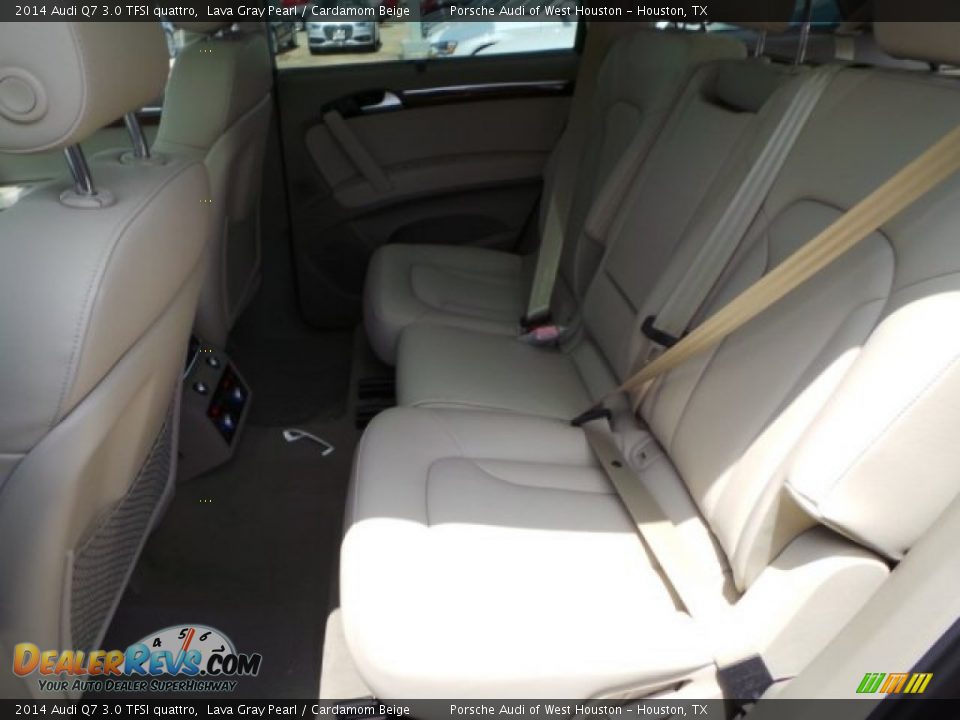 2014 Audi Q7 3.0 TFSI quattro Lava Gray Pearl / Cardamom Beige Photo #30