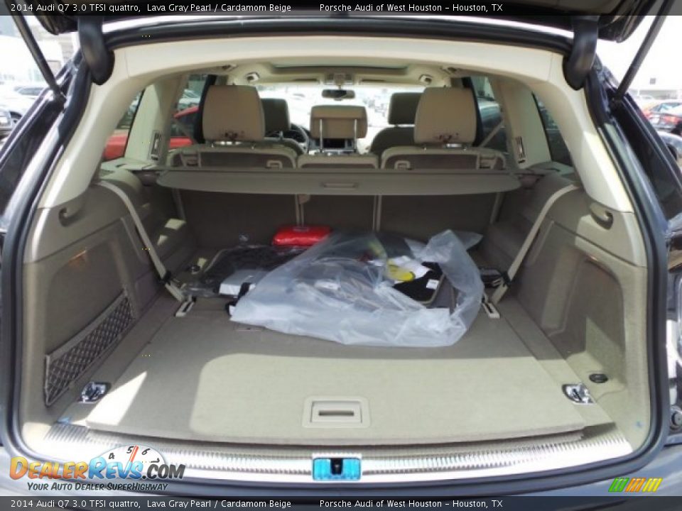 2014 Audi Q7 3.0 TFSI quattro Lava Gray Pearl / Cardamom Beige Photo #33