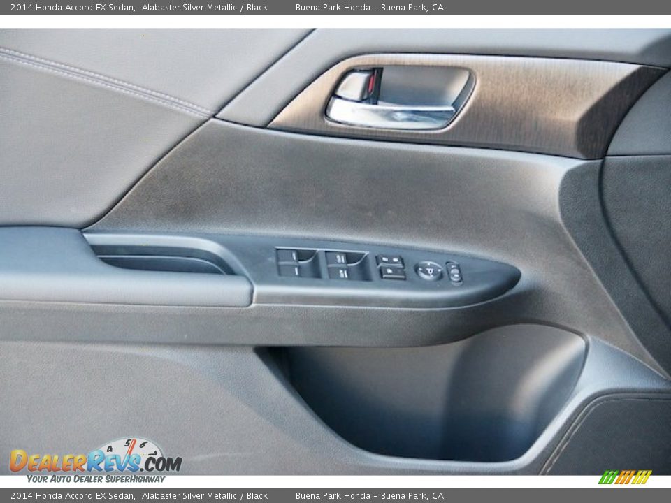 2014 Honda Accord EX Sedan Alabaster Silver Metallic / Black Photo #8