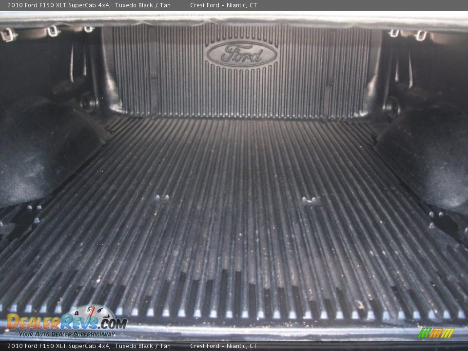 2010 Ford F150 XLT SuperCab 4x4 Tuxedo Black / Tan Photo #9