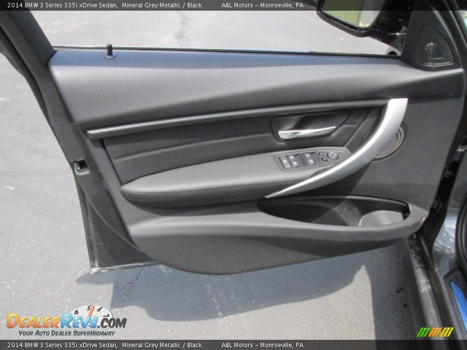 2014 BMW 3 Series 335i xDrive Sedan Mineral Grey Metallic / Black Photo #9