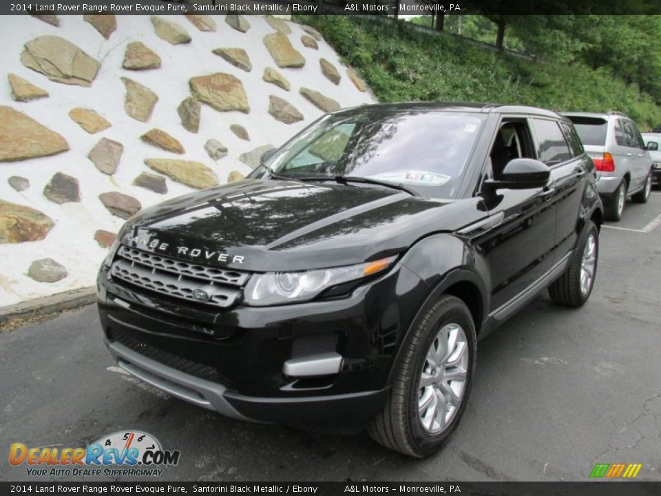 Front 3/4 View of 2014 Land Rover Range Rover Evoque Pure Photo #9