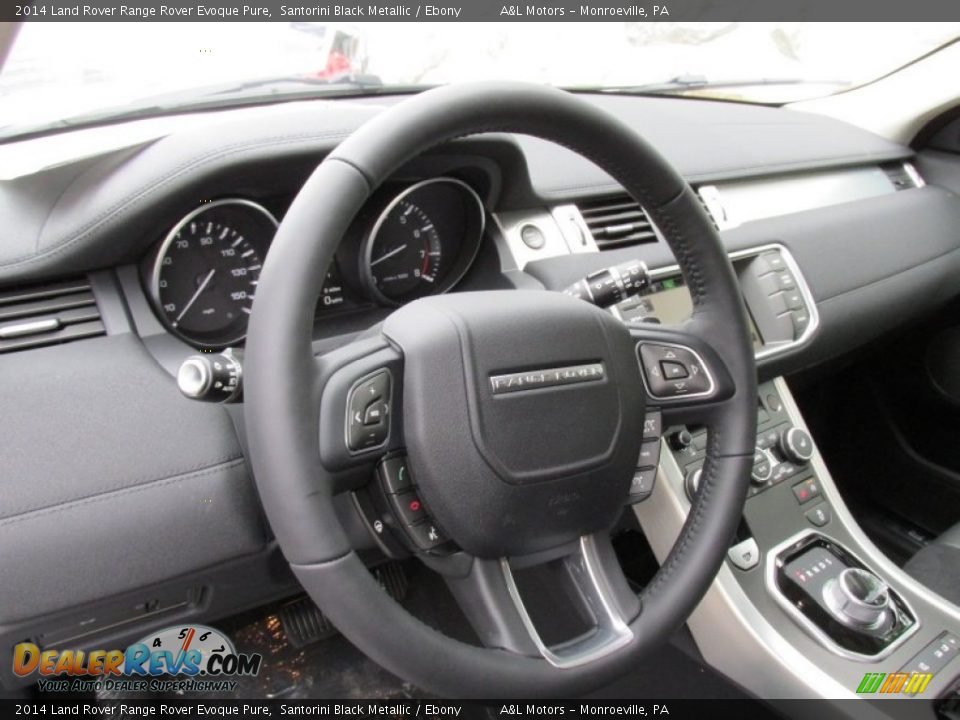 2014 Land Rover Range Rover Evoque Pure Steering Wheel Photo #13