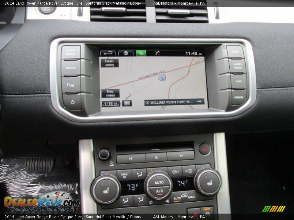 Controls of 2014 Land Rover Range Rover Evoque Pure Photo #14