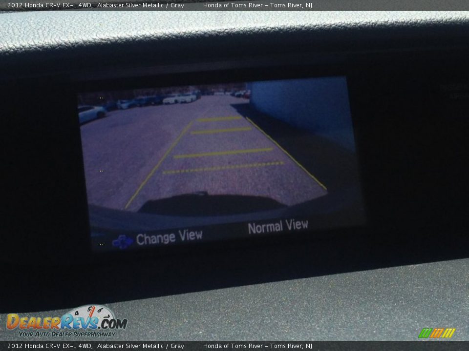 2012 Honda CR-V EX-L 4WD Alabaster Silver Metallic / Gray Photo #21