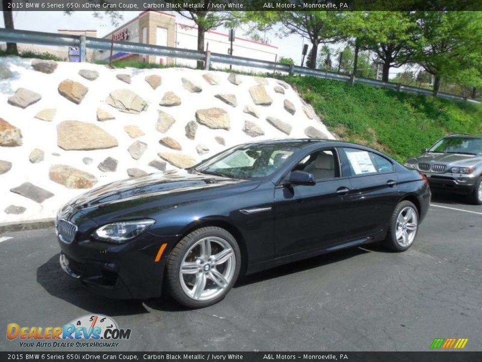 Front 3/4 View of 2015 BMW 6 Series 650i xDrive Gran Coupe Photo #1