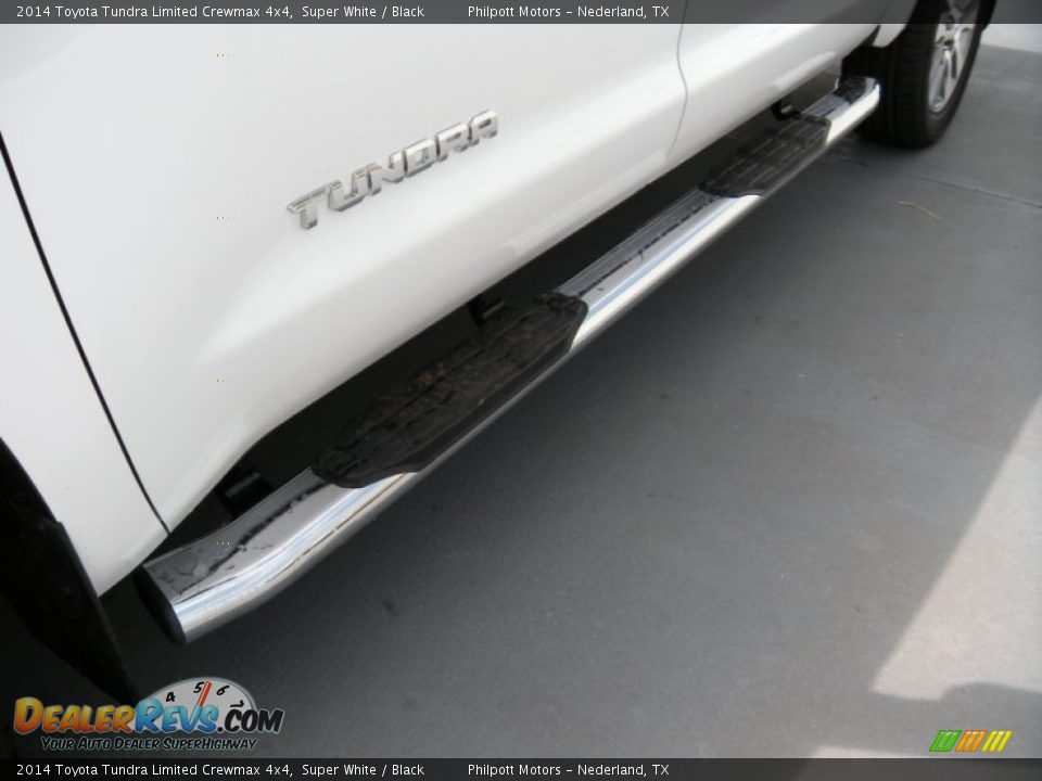 2014 Toyota Tundra Limited Crewmax 4x4 Super White / Black Photo #12