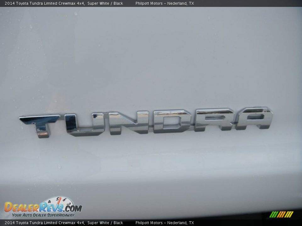 2014 Toyota Tundra Limited Crewmax 4x4 Super White / Black Photo #15