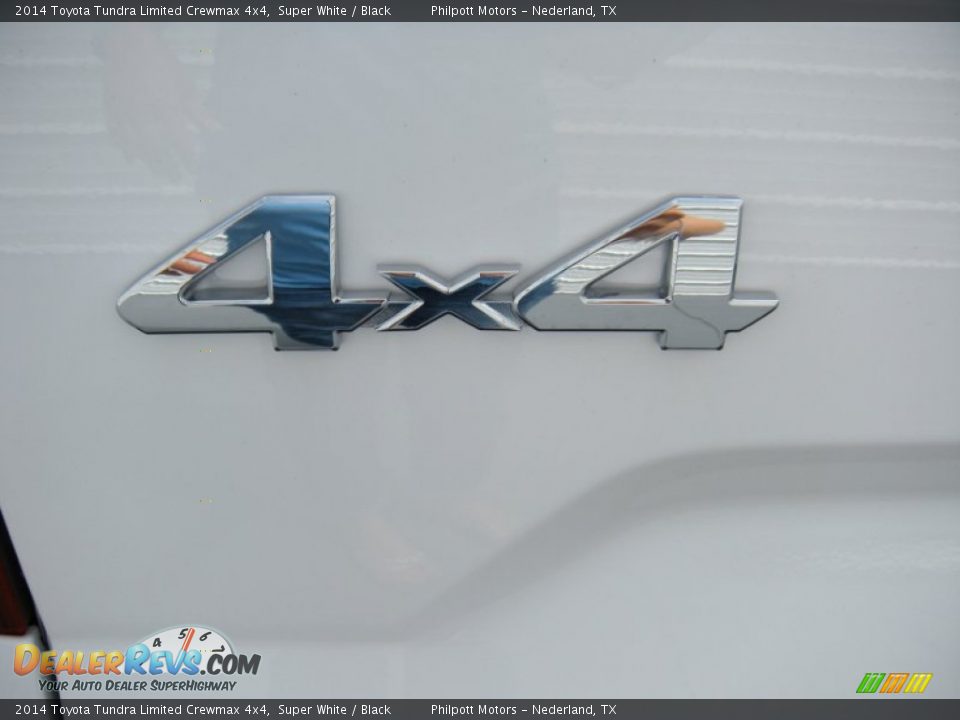 2014 Toyota Tundra Limited Crewmax 4x4 Super White / Black Photo #18