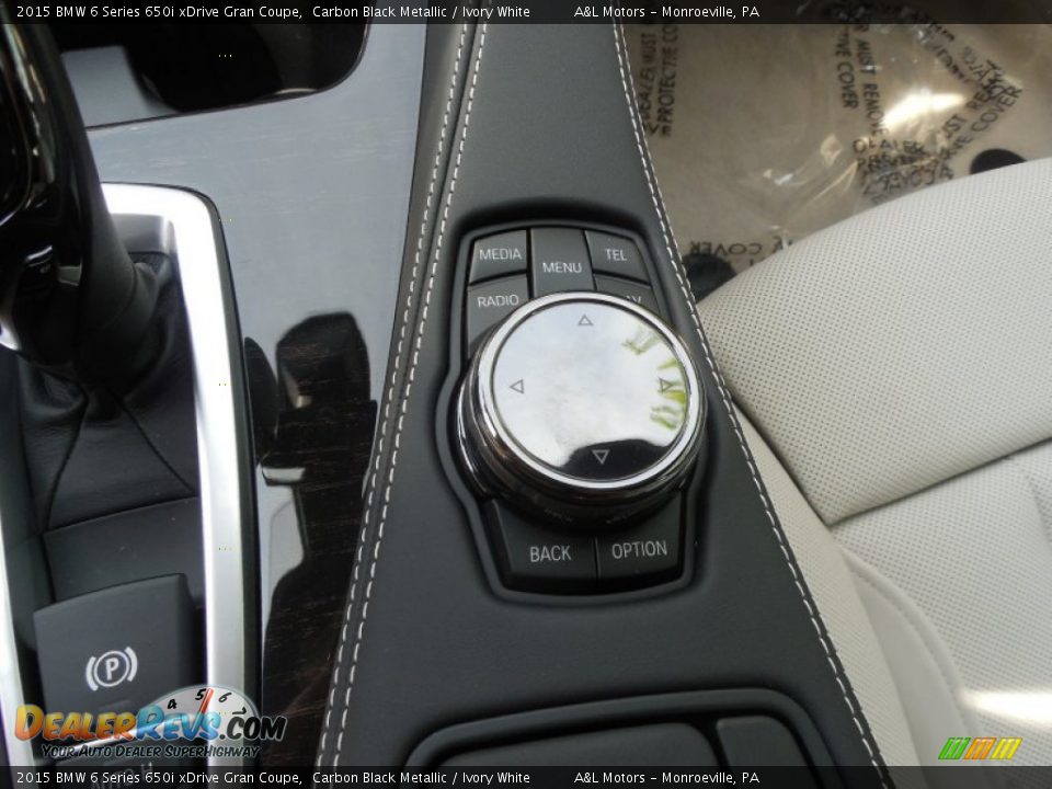 Controls of 2015 BMW 6 Series 650i xDrive Gran Coupe Photo #16
