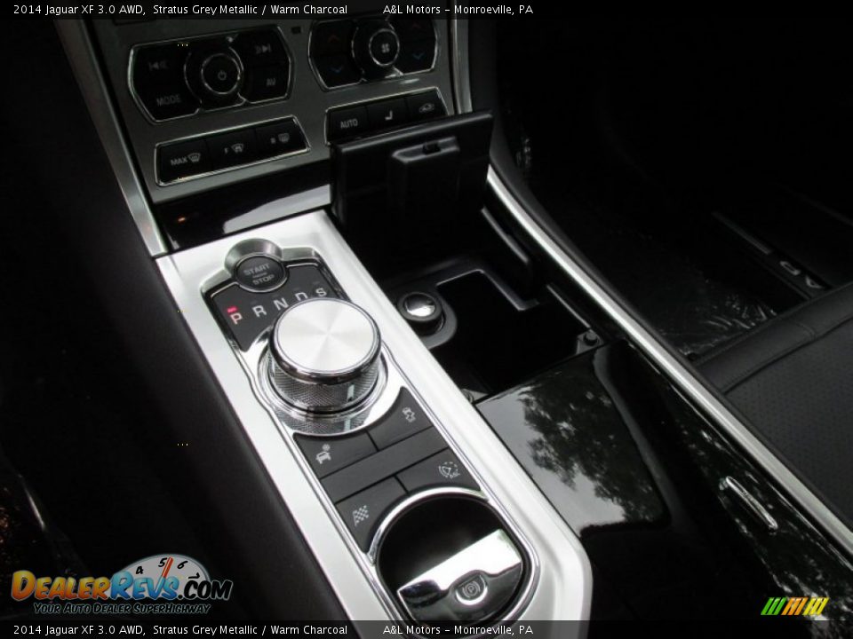 2014 Jaguar XF 3.0 AWD Stratus Grey Metallic / Warm Charcoal Photo #16