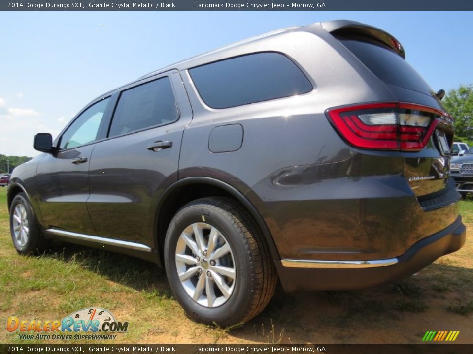 2014 Dodge Durango SXT Granite Crystal Metallic / Black Photo #2