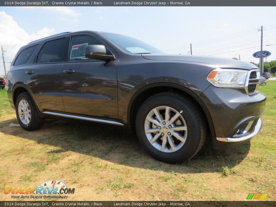 2014 Dodge Durango SXT Granite Crystal Metallic / Black Photo #4