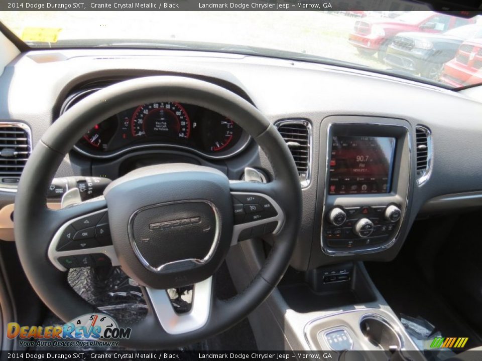 2014 Dodge Durango SXT Granite Crystal Metallic / Black Photo #7