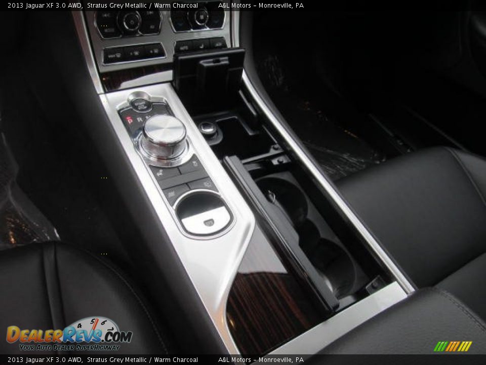 2013 Jaguar XF 3.0 AWD Stratus Grey Metallic / Warm Charcoal Photo #14