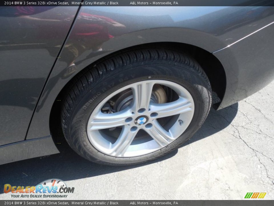 2014 BMW 3 Series 328i xDrive Sedan Mineral Grey Metallic / Black Photo #3
