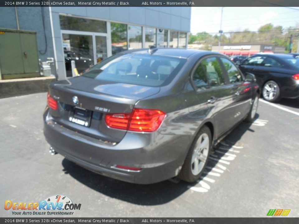 2014 BMW 3 Series 328i xDrive Sedan Mineral Grey Metallic / Black Photo #6