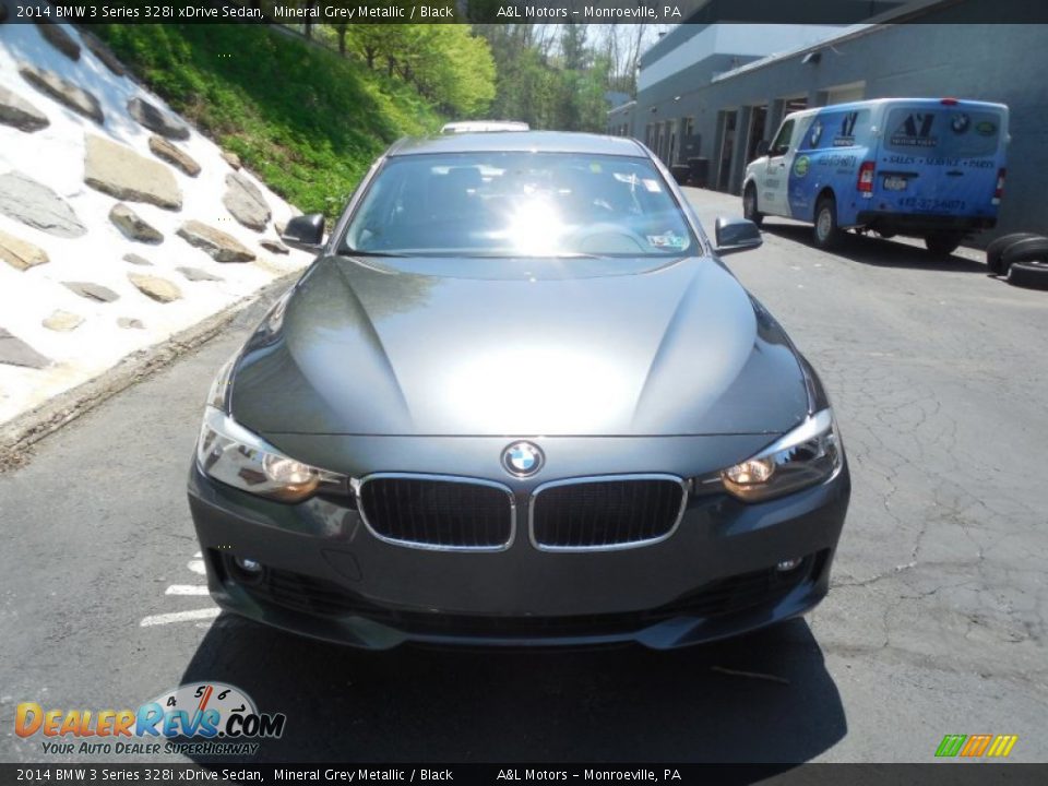 2014 BMW 3 Series 328i xDrive Sedan Mineral Grey Metallic / Black Photo #8