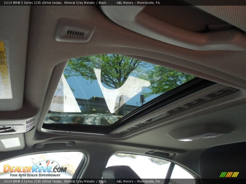 2014 BMW 3 Series 328i xDrive Sedan Mineral Grey Metallic / Black Photo #11